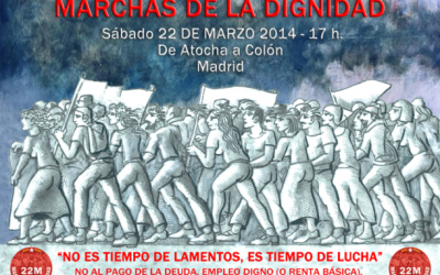Marchas de la dignidad – 22 de marzo 2014 marchasdignidad-cartel