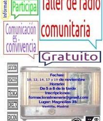 Comunicación es convivencia: taller de radio comunitaria arton1665-23f90